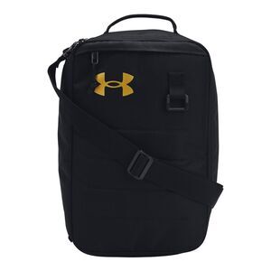 Under Armour Contain Logo Shoe Bag / Black/Metallic Gold